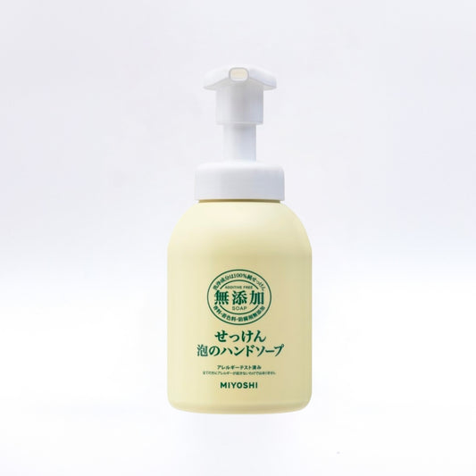 ミヨシ　無添加せっけん泡のハンドソープ ボトル350mL　