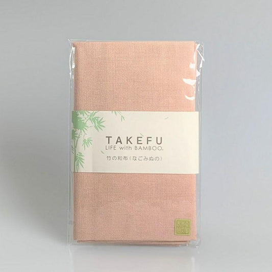 TAKEFU ガーゼの和布　~なごみぬの~ 胡桃（ベージュ）